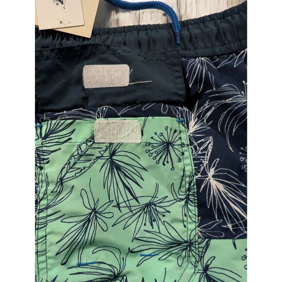 U.S. Polo Assn Big Mens Plus Size 3XL XXX Board Swim Shorts Blue Green Tropical - Picture 9 of 10